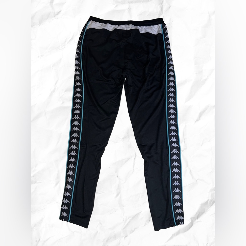 Kappa x Barney’s New York Black Authentic Garcia Open Bottom Track Pants - Picture 4 of 8